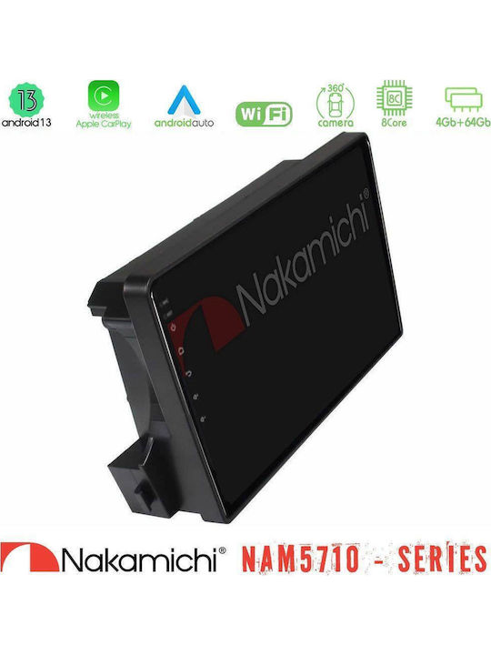 Nakamichi Car Audio System for SsangYong Actyon / Kyron 2005-2014 Bluetooth USB WiFi GPS Apple CarPlay Android Auto with 9" Touch Screen