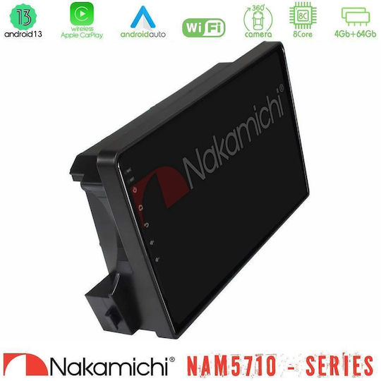 Nakamichi Car Audio System for SsangYong Actyon / Kyron 2005-2014 Bluetooth USB WiFi GPS Apple CarPlay Android Auto with 9" Touch Screen