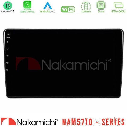 Nakamichi Car Audio System for Peugeot Partner / Partner Tepee Citroen Berlingo 2008-2018 Bluetooth USB WiFi GPS Apple CarPlay Android Auto with 9" Touch Screen
