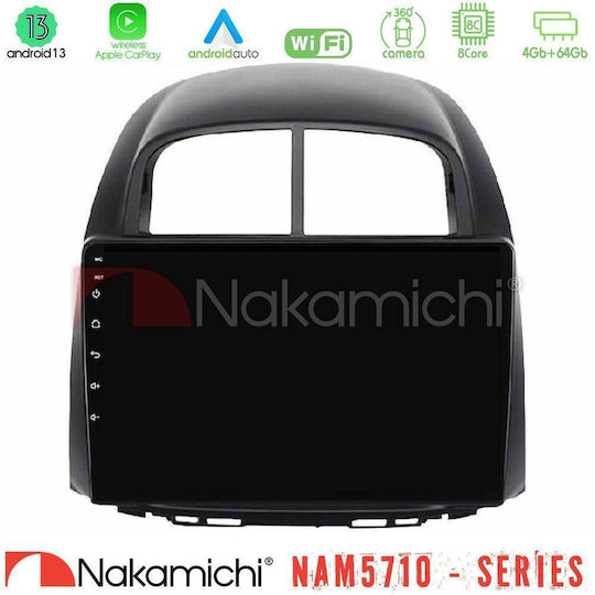 Nakamichi Car Audio System for Daihatsu Sirion Subaru Justy 2006-2012 Bluetooth USB Wi-Fi GPS Apple CarPlay Android Auto with 10 Inch Touch Screen