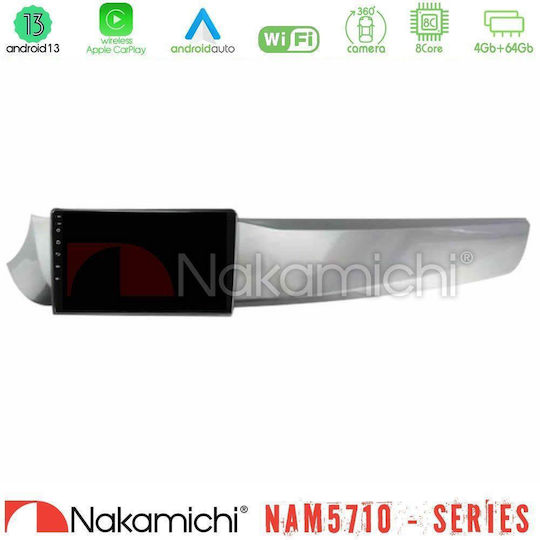 Nakamichi Car Audio System for Alfa Romeo Giulietta 2010-2014 Bluetooth USB WiFi GPS Apple CarPlay Android Auto with 9" Touch Screen