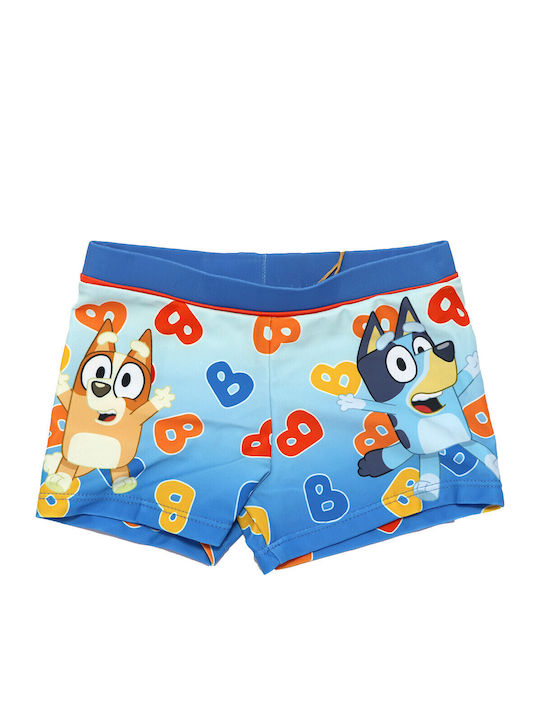 Bluey Детски Костюм За Баня Къси Панталони За Плуване Син Bu135