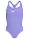Nike Essential Racerback Kids Swimwear One-Piece Purple