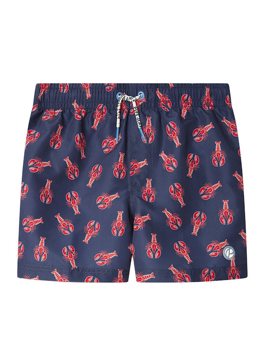 Pepe Jeans Funky Lobster Kids Swimwear Swim Shorts Navy