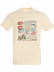 T-shirt Unisex " Heated Rivalry Hockey Romance Hollander Rozanov " Cream