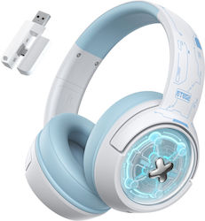 Onikuma GT802 Безжични Надушни Гейминг Слушалки с Bluetooth / USB Бял