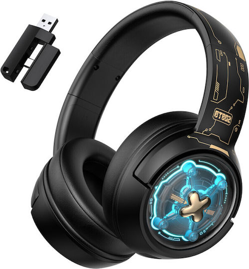 Onikuma GT802 Ασύρματο Over Ear Gaming Headset με σύνδεση Bluetooth / USB
