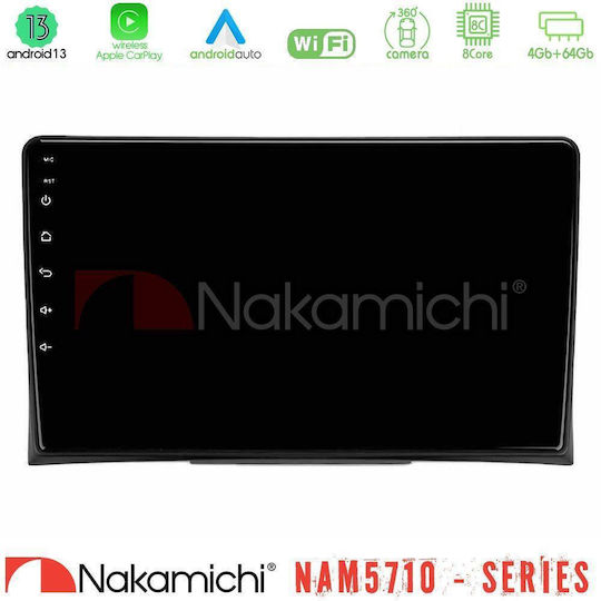 Nakamichi Ηχοσύστημα Αυτοκινήτου για Volkswagen Transporter 2003-2015 (Bluetooth/USB/WiFi/GPS/Apple-Carplay/Android-Auto) με Οθόνη Αφής 9"