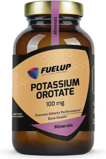 Fuel Up Potassium Orotate 100mg 120 φυτικές κάψουλες