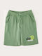Kids Fabric Shorts/Bermuda Active Short Green