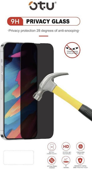 3D Privacy Full Face Tempered Glass (iPhone 11 / XR)