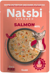 Natsbi Wet Cat Food with Salmon 80gr Natsbi Wet Cat Food with Salmon 80gr
