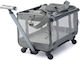 Denik Pets Trolley for Dog Cat Carrying Gray L47xW35xH30cm
