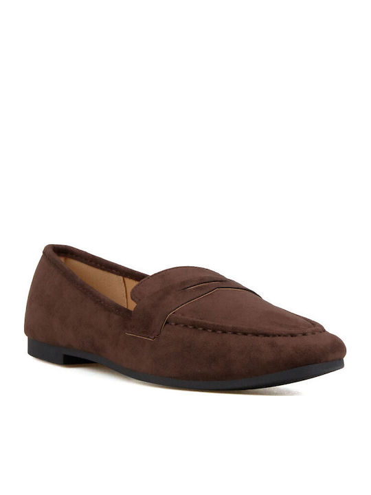 Silia D Women's Loafers In Brown Colour