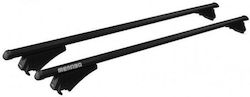 Menabo Aluminum Roof Bars Tiger for Volkswagen T-Cross 5D 2018> for Cars with Factory Bars Set with Feet Black Menabo Aluminum Roof Bars Tiger for Volkswagen T-Cross 5D 2018> for Cars with Factory Bars Set with Feet Black
