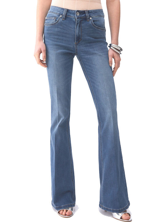 High Rise Women's Flared Jean Pants