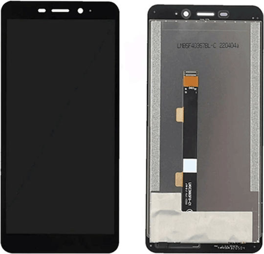Екран със сензорен механизъм за Ulefone Armor X10 Черен