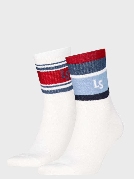 Levi's Cut Herren Socken Weiß 2er Pack