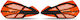 UFO Schutzhandshützer Motorrad in Orange Farbe