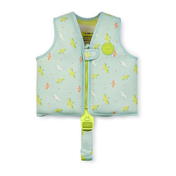 Saro Kinder Rettungsweste "tropicool Mint" 3-6 Jahre