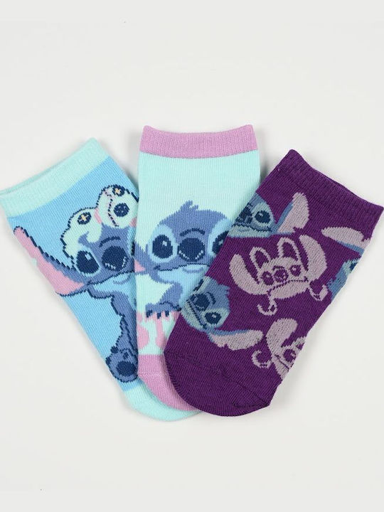 Disney Kids' Socks Stich Light Blue