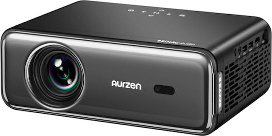 Aurzen Eazze D1 Pro Projector LCD Full HD Λάμπας LED με Ενσωματωμένα Ηχεία