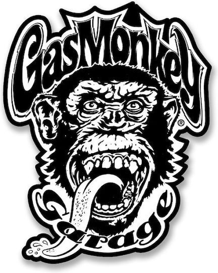 Gmg Стикер Spitting Monkey Sticker