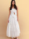 Maxi Skirt White