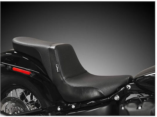 Le Pera Σέλα Διπλή Οδηγού Συνεπιβάτη Μοτοσυκλέτα Harley-davidson Lepera Daytona 2-up Seat Basket Weave