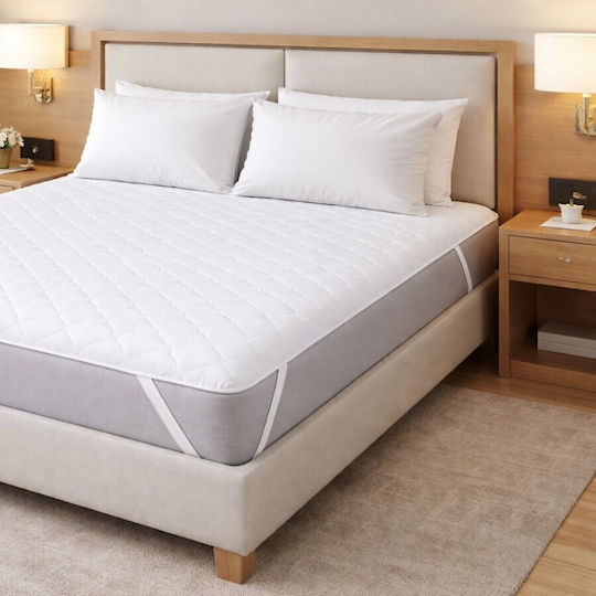 Pucioasa Protecție Huse și Protecții Pentru Saltele Single Cu Furtun Alb 80x190cm