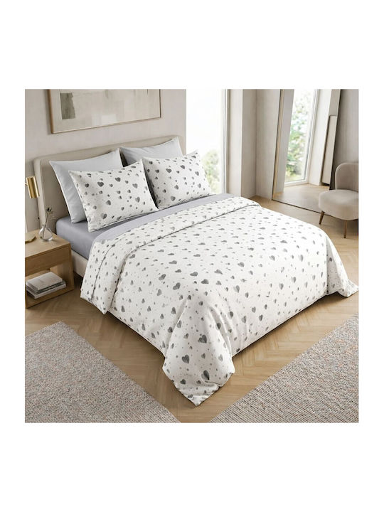 Pucioasa Set Huse Pentru Pilote Bumbac 200x230c...
