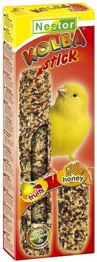 Nestor Vogelfutter Stick Kanarische Inseln Früchte Honig 2Stück
