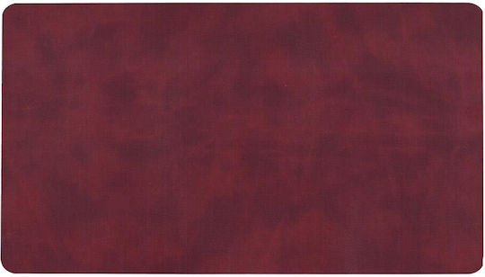 Next Desk Pad Flexible Ecoleather Burgundy 34x54x0.15cm Thickness Printing Capability