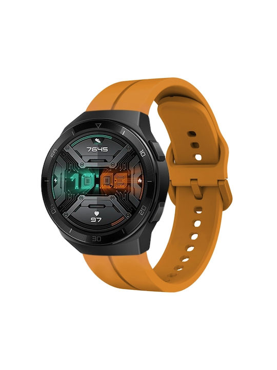 Curea Silicon Galbenă (Huawei Watch GT 2e)