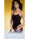 Palco Women's Bodysuit Modal String Straps-4/379-black