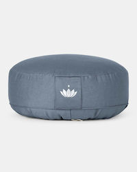 Lotuscrafts Възглавница За Медитация “lotus” Индиго Прах Размери 31 × 10 См 1,5 Кила