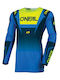 O'Neal Prodigy Five V.26 Men's Motocross Long-Sleeved Blue Riding Jersey