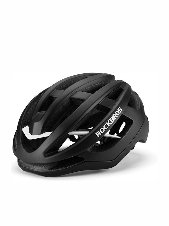 Rockbros Rockbros HC 58BK M Fahrradhelm Straße Schwarz Rockbros Rockbros HC 58BK M Fahrradhelm Straße Schwarz