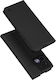 Techsuit Magskin Buch Silikon / Synthetisches Leder Schwarz (Realme 16 Pro)