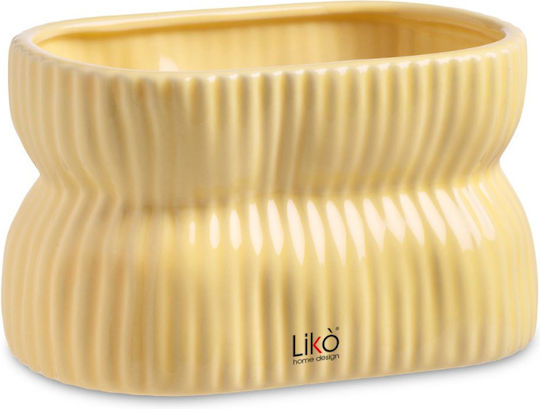 Likò Italia Vază Pentru Plante Ceramică Multicolor 17.5x11.5x10cm