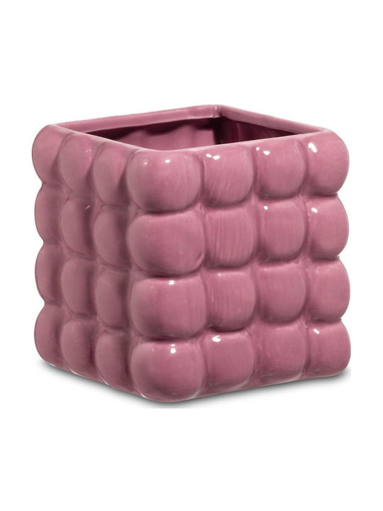 Likò Italia Ceramic Bronze Plant Pot 11.5x11.5x11.5cm