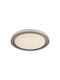 V-TAC Ceiling Light 49.5cm Brown with Integrated LED and Remote Control