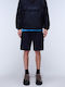 Men's Cargo Bermuda Shorts Blu Marine