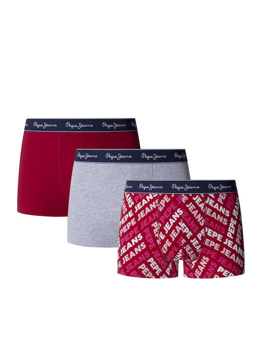 Herren Boxershorts Royal Rote 3er Pack