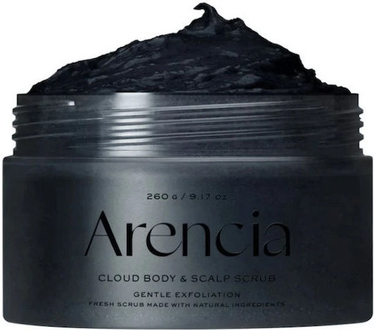 Arencia Cloud Body & Scalp Scrub Black Tea & Yuzu Body Scrub 260gr