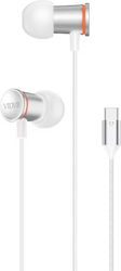Vidvie In-Ear Freisprecheinrichtung Kopfhörer mit USB-C Anschluss Weiß Vidvie In-Ear Freisprecheinrichtung Kopfhörer mit USB-C Anschluss Weiß