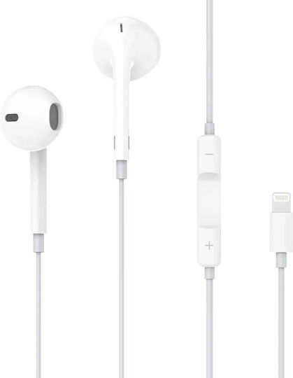 Vidvie In-ear Handsfree Earphones with Lightning Plug White