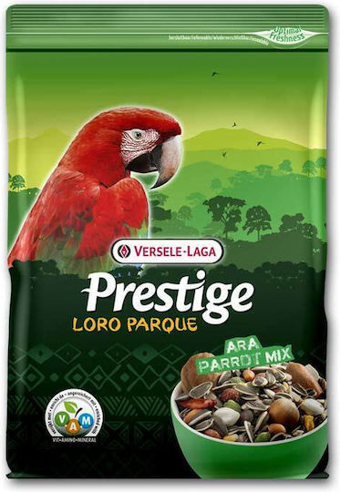Versele Laga Loro Parque Ara Parrot Mix Τροφή Παπαγάλους Μακάο Μεγάλοι Παπαγάλοι 2.5kg X 4τμχ