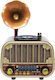 MD-1318BT Retro Tischplatte Radio Elektrisch mi...