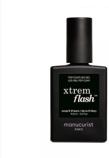 Manucurist Top Coat για Απλά Βερνίκια 15ml
